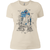 T-Shirts Ivory/ / X-Small R2D2 Plan Women's Premium T-Shirt