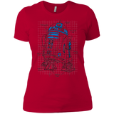 T-Shirts Red / X-Small R2D2 Plan Women's Premium T-Shirt