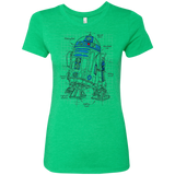 T-Shirts Envy / S R2D2 Plan Women's Triblend T-Shirt