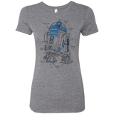 T-Shirts Premium Heather / S R2D2 Plan Women's Triblend T-Shirt