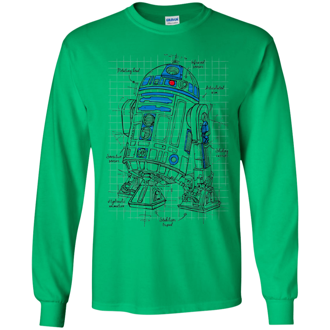 R2D2 Plan Youth Long Sleeve T-Shirt