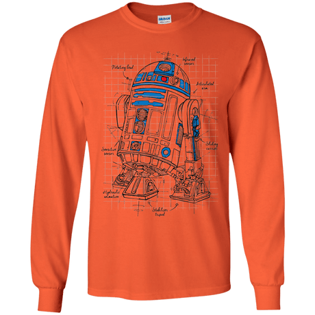 R2D2 Plan Youth Long Sleeve T-Shirt