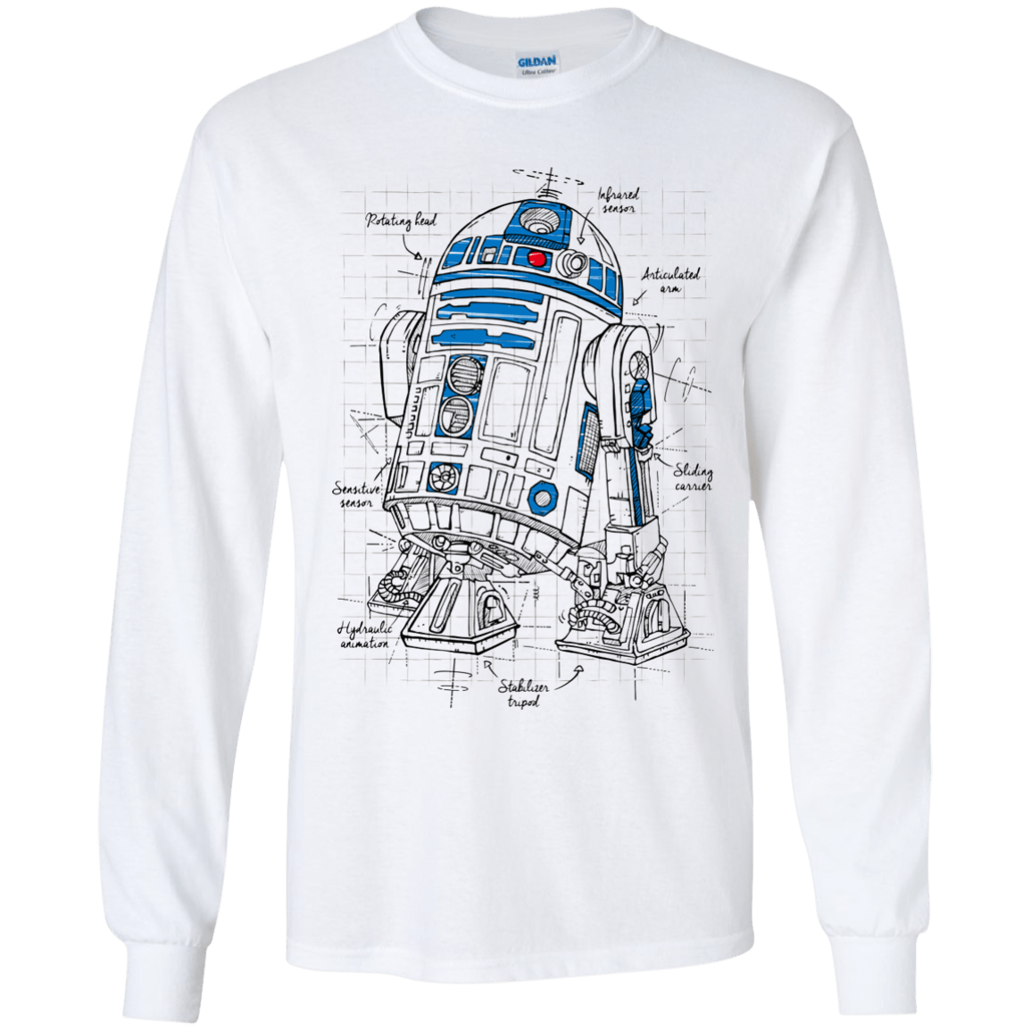R2D2 Plan Youth Long Sleeve T-Shirt