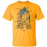 T-Shirts Gold / YXS R2D2 Plan Youth T-Shirt