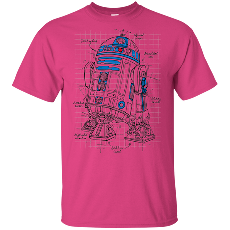 T-Shirts Heliconia / YXS R2D2 Plan Youth T-Shirt