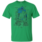 T-Shirts Irish Green / YXS R2D2 Plan Youth T-Shirt