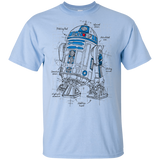 T-Shirts Light Blue / YXS R2D2 Plan Youth T-Shirt