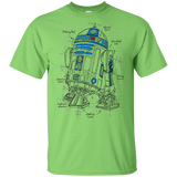 T-Shirts Lime / YXS R2D2 Plan Youth T-Shirt