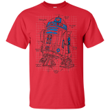 T-Shirts Red / YXS R2D2 Plan Youth T-Shirt