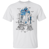 T-Shirts White / YXS R2D2 Plan Youth T-Shirt