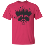 T-Shirts Heliconia / S Raccoon Art T-Shirt