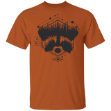 T-Shirts Texas Orange / S Raccoon Art T-Shirt
