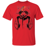 T-Shirts Red / S Raccoon Bowie T-Shirt