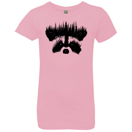 T-Shirts Light Pink / YXS Raccoon Eyes Girls Premium T-Shirt