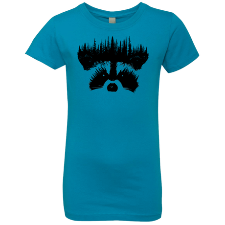 T-Shirts Turquoise / YXS Raccoon Eyes Girls Premium T-Shirt