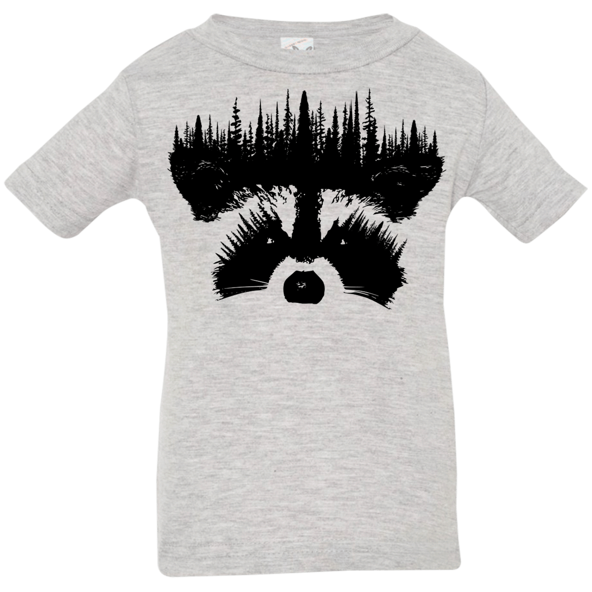 T-Shirts Heather Grey / 6 Months Raccoon Eyes Infant Premium T-Shirt