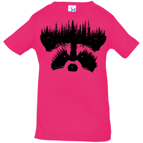 T-Shirts Hot Pink / 6 Months Raccoon Eyes Infant Premium T-Shirt