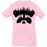 T-Shirts Pink / 6 Months Raccoon Eyes Infant Premium T-Shirt
