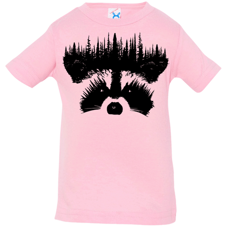 T-Shirts Pink / 6 Months Raccoon Eyes Infant Premium T-Shirt