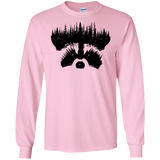 Raccoon Eyes Men's Long Sleeve T-Shirt