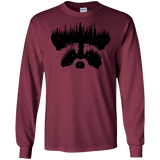 Raccoon Eyes Men's Long Sleeve T-Shirt