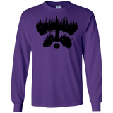 Raccoon Eyes Men's Long Sleeve T-Shirt