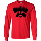 Raccoon Eyes Men's Long Sleeve T-Shirt