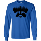 Raccoon Eyes Men's Long Sleeve T-Shirt