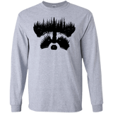 Raccoon Eyes Men's Long Sleeve T-Shirt