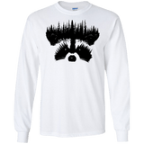 Raccoon Eyes Men's Long Sleeve T-Shirt