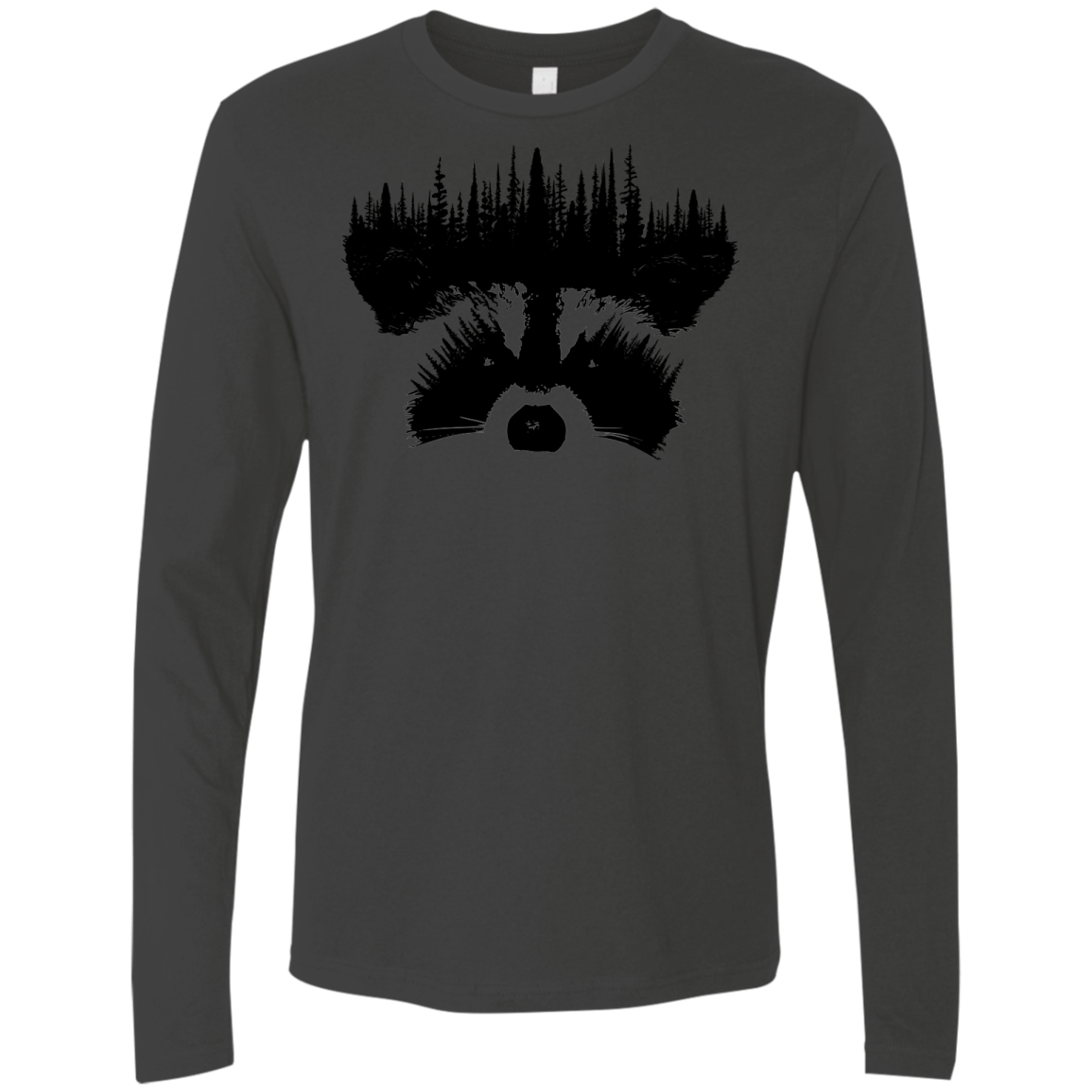 Raccoon Eyes Men's Premium Long Sleeve
