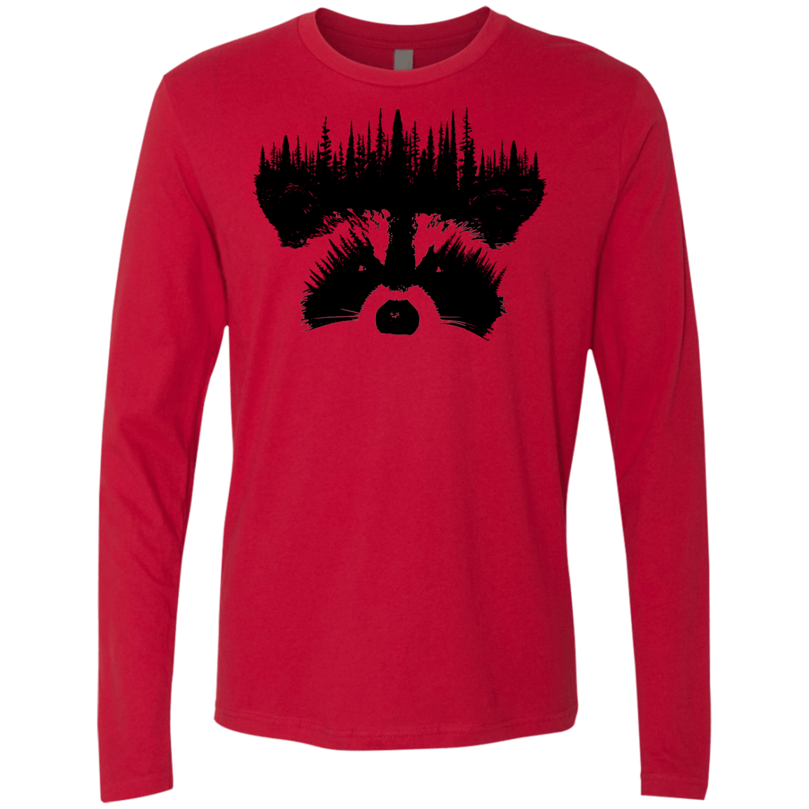Raccoon Eyes Men's Premium Long Sleeve