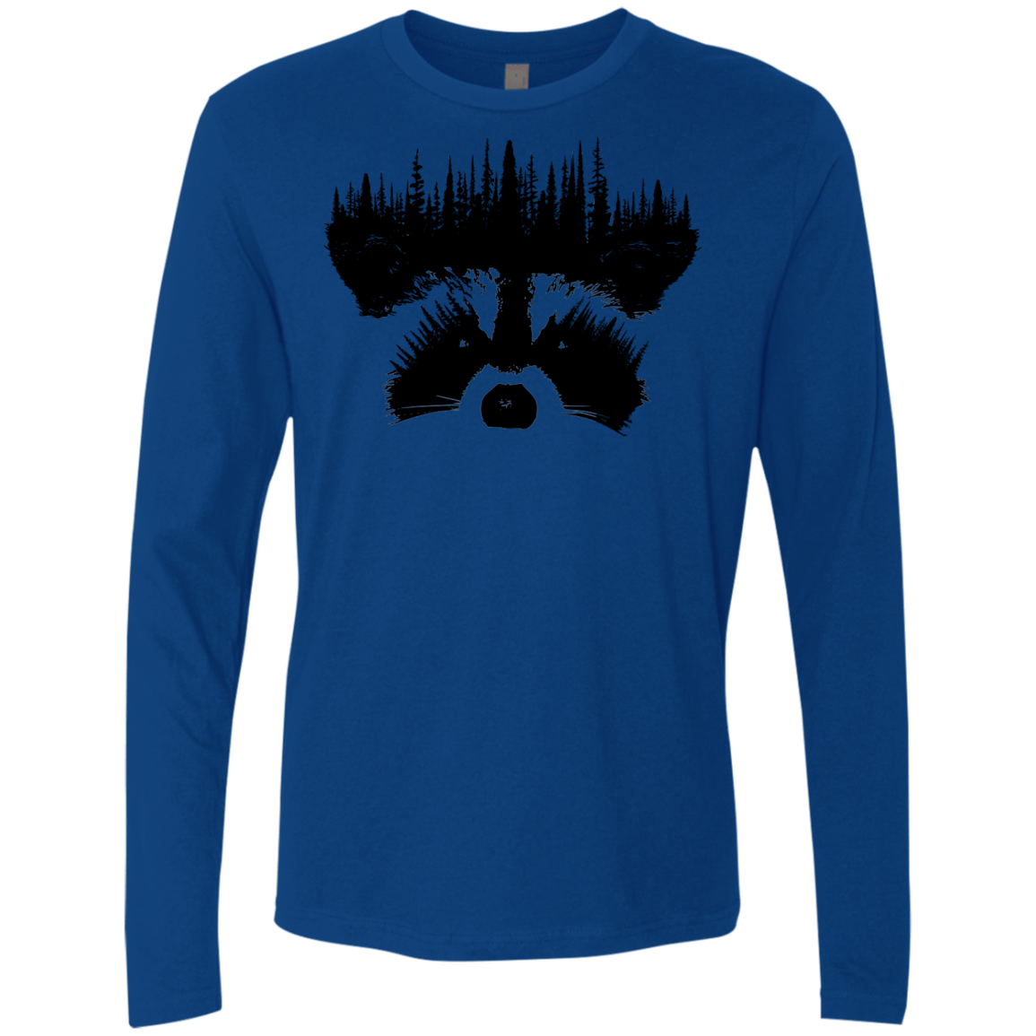 Raccoon Eyes Men's Premium Long Sleeve