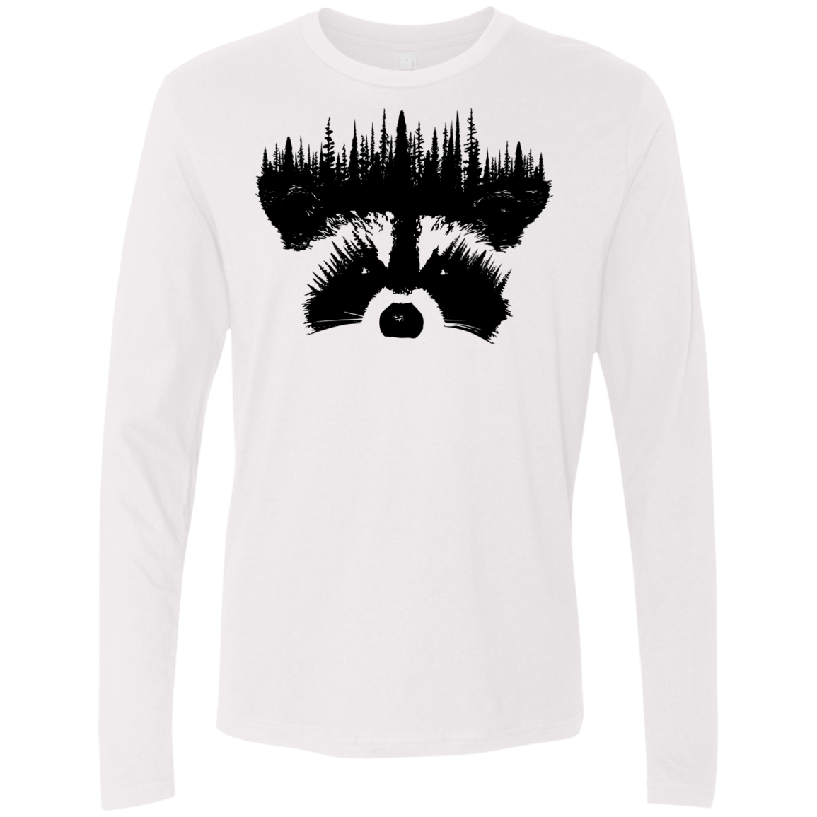 Raccoon Eyes Men's Premium Long Sleeve