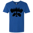 T-Shirts Royal / X-Small Raccoon Eyes Men's Premium V-Neck