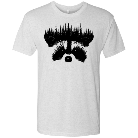 T-Shirts Heather White / S Raccoon Eyes Men's Triblend T-Shirt