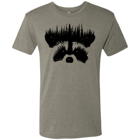 T-Shirts Venetian Grey / S Raccoon Eyes Men's Triblend T-Shirt