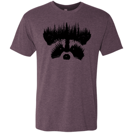 T-Shirts Vintage Purple / S Raccoon Eyes Men's Triblend T-Shirt