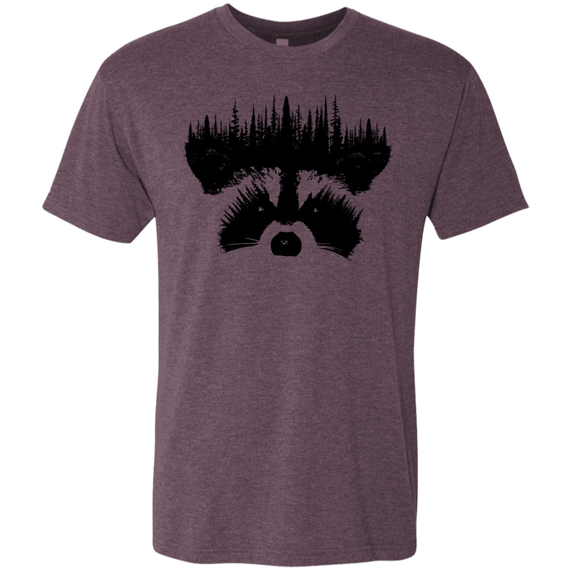 T-Shirts Vintage Purple / S Raccoon Eyes Men's Triblend T-Shirt