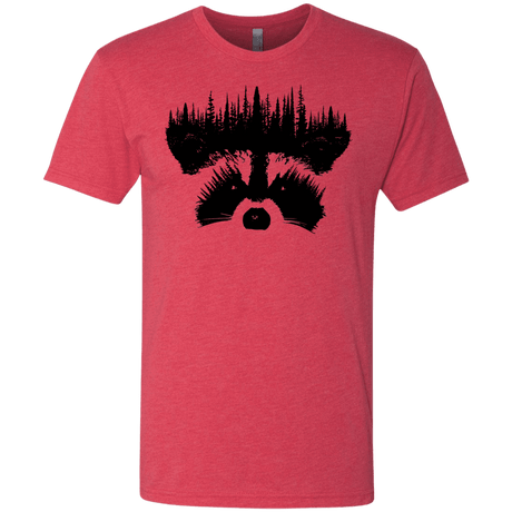T-Shirts Vintage Red / S Raccoon Eyes Men's Triblend T-Shirt