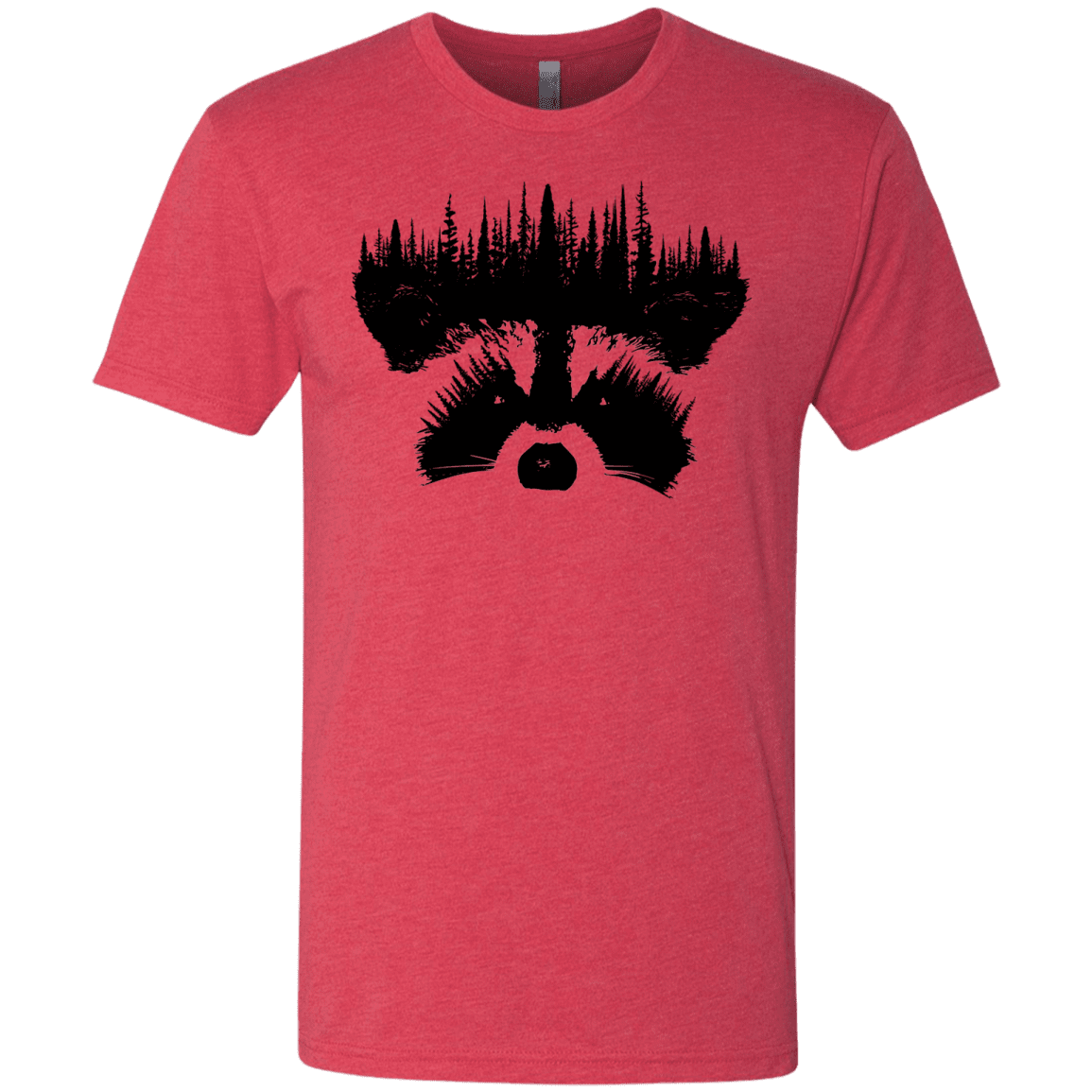 T-Shirts Vintage Red / S Raccoon Eyes Men's Triblend T-Shirt