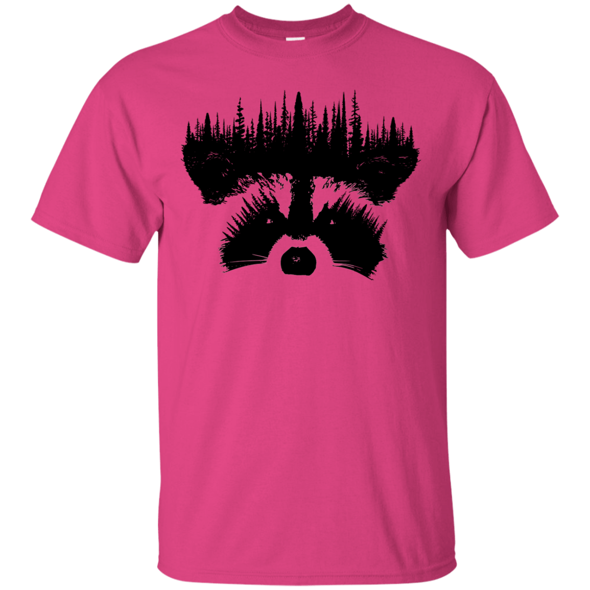 T-Shirts Heliconia / S Raccoon Eyes T-Shirt