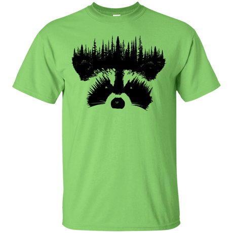 T-Shirts Lime / S Raccoon Eyes T-Shirt