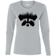 T-Shirts Sport Grey / S Raccoon Eyes Women's Long Sleeve T-Shirt