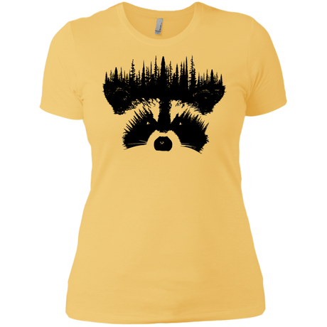 T-Shirts Banana Cream/ / X-Small Raccoon Eyes Women's Premium T-Shirt