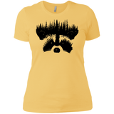 T-Shirts Banana Cream/ / X-Small Raccoon Eyes Women's Premium T-Shirt