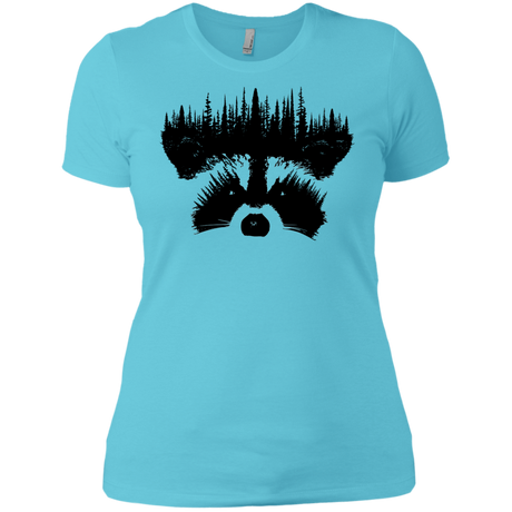 T-Shirts Cancun / X-Small Raccoon Eyes Women's Premium T-Shirt