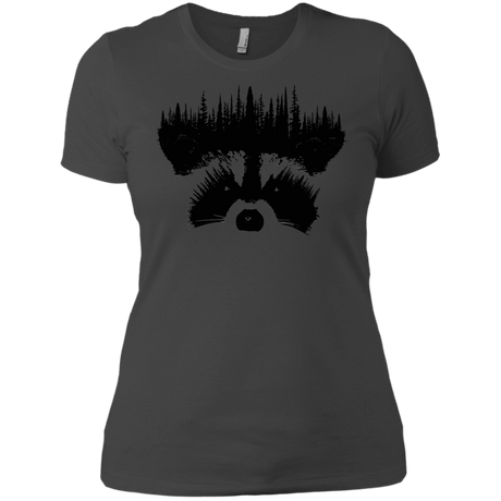 T-Shirts Heavy Metal / X-Small Raccoon Eyes Women's Premium T-Shirt