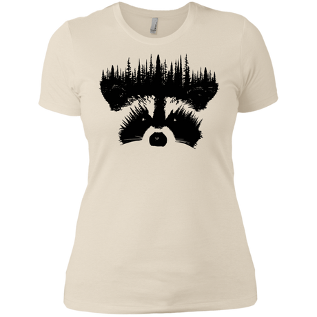 T-Shirts Ivory/ / X-Small Raccoon Eyes Women's Premium T-Shirt