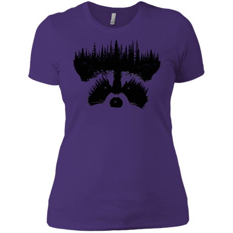 T-Shirts Purple Rush/ / X-Small Raccoon Eyes Women's Premium T-Shirt